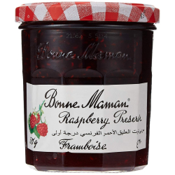 Bonne Maman Jam Raspberry Preserve 370g, Pack Of 6 Bonne Maman Jam Raspberry Preserve 370g, Pack Of 6