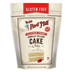 Bob's Red Mill Vanilla Yellow Cake Mix Gf 19 OZ Bob's Red Mill Vanilla Yellow Cake Mix Gf 19 OZ