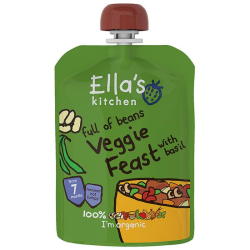 Ella's Kitchen Organic Four Bean Feast 130g Ella's Kitchen Organic Four Bean Feast 130g
