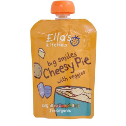 Ella's Kitchen Organic Cheesy Pie With Veggies 130g Ella's Kitchen Organic Cheesy Pie With Veggies 130g