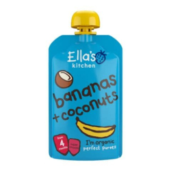 Ella's Kitchen Organic Bananas + Coconut 120g Ella's Kitchen Organic Bananas + Coconut 120g