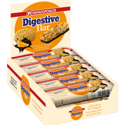 Digestive Bar with Orange and Dark Chocolate 5 x 28g, Pack Of 6