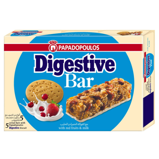 Digestive Bar With Fruits And Milk  28 G