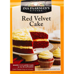 Ina Paarman Bake Mix Red Velvet Cake, 580g Ina Paarman Bake Mix Red Velvet Cake, 580g