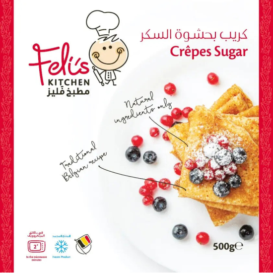 Feli's Kitchen Crepes Sugar 500g