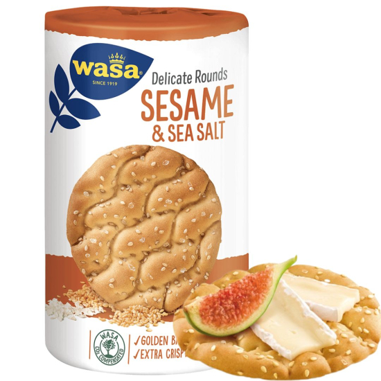 Wasa Delicate Tasty Rounds Sesam  235 G