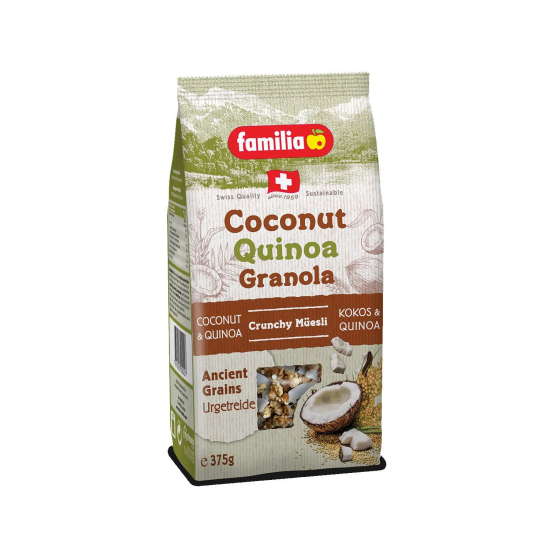 Familia Coconut Quinoa Granola Cereal Crunch 375g
