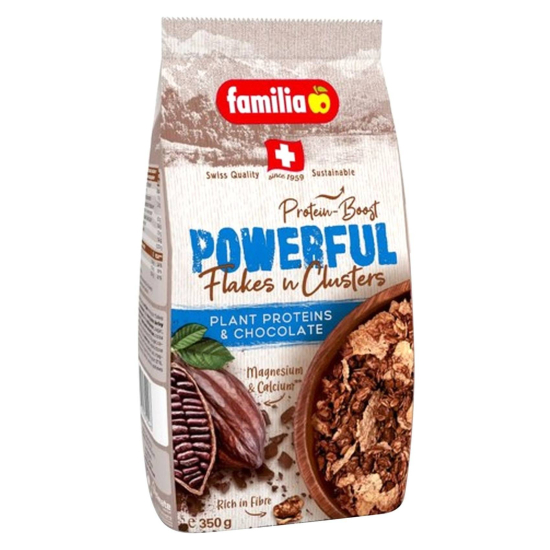 Familia Flakes n Clusters Cereal Powerful Protein Boost 350g