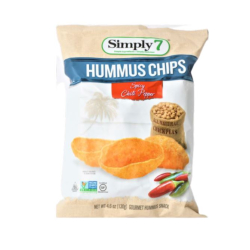 Simply7 Chips Hummus Spicy 130g, Pack Of 6 Simply7 Chips Hummus Spicy 130g, Pack Of 6