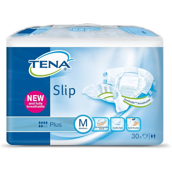 Tena Slip Plus Medium  3 X 30pcs