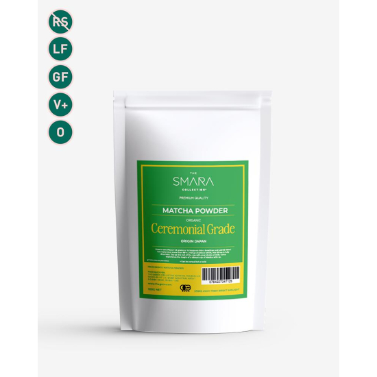 The Smara Collection Organic Ceremonial Grade Matcha 100G