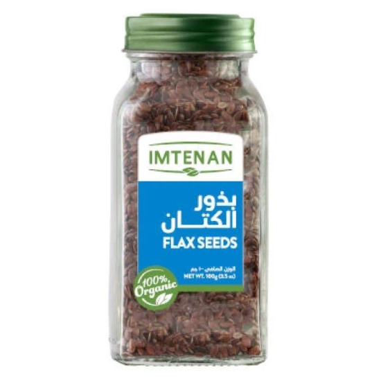 Imtenan Organic Flax Seed 100g