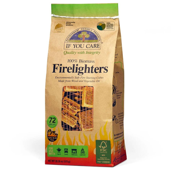 If You Care Fsc Certified Firelighters Bag 72pcs