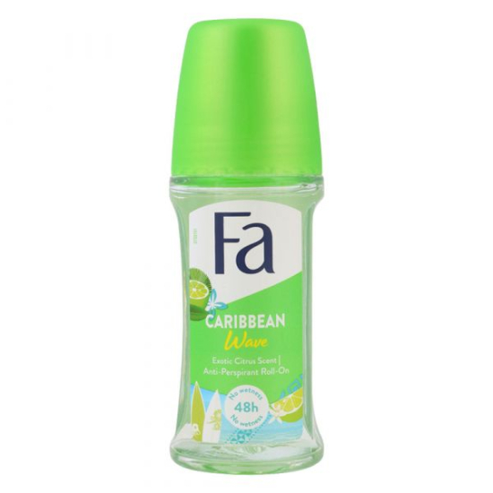 Fa Caribbean Lemon Deodorant Roll-On, 50ml