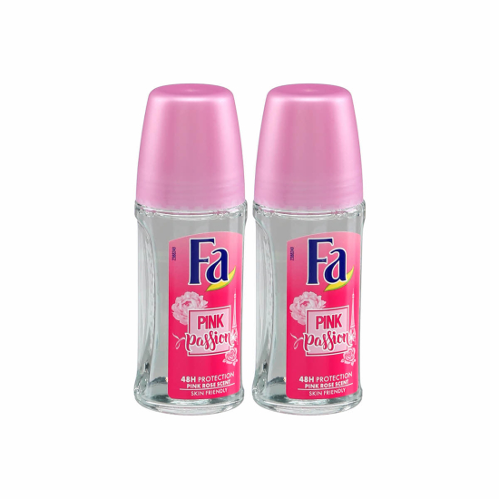 Fa Pink Passion Roll-on Deodorant 50ml Pack Of 2