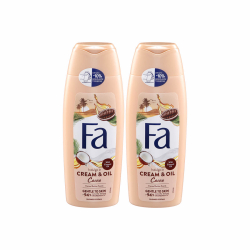 Fa Shower Gel Cocoa Butter 2x250 ml, Pack Of 6 Fa Shower Gel Cocoa Butter 2x250 ml, Pack Of 6