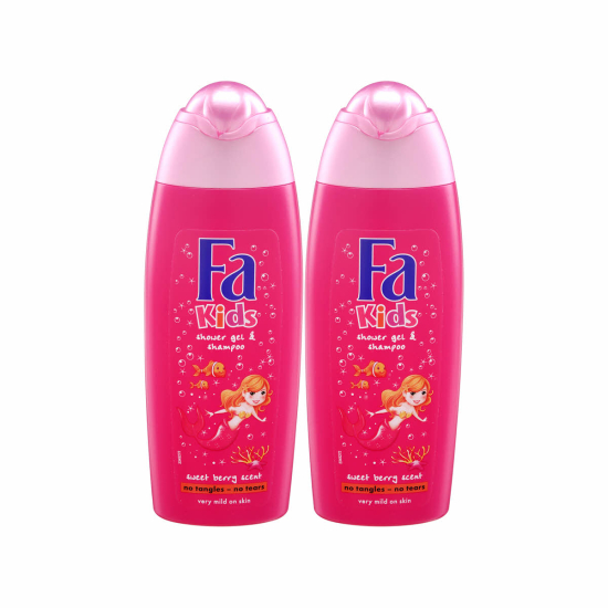 Fa Shower Gel Kids Mermaid Pack Of 2