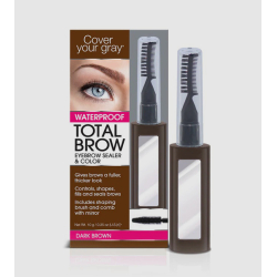 Cover Your Gray Tot Brow Eyebrow Sealer-Dark Brown 10g