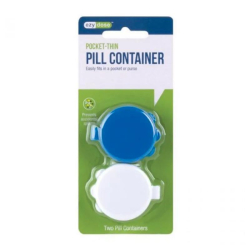 Apothecary Pocket Pill Caddy 2Ct 6/72 Apothecary Pocket Pill Caddy 2Ct 6/72