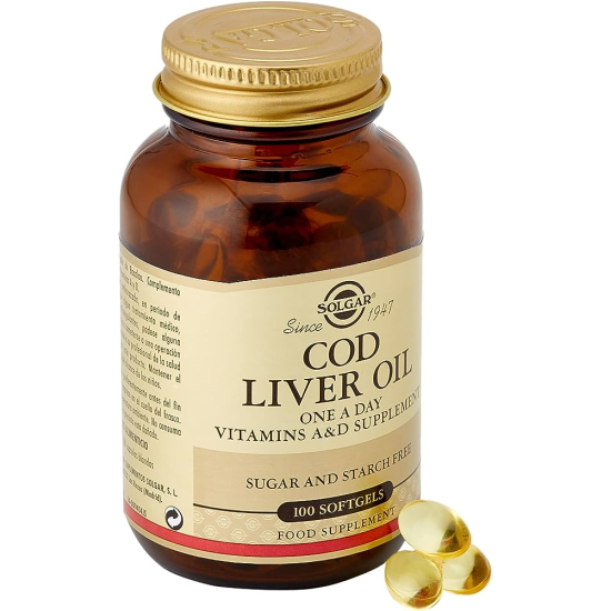 Sol Norwegian Cod Liver Oil Softgels 100S:940