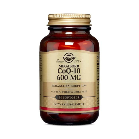 Solgar Coq10 600mg 30 Softgels 