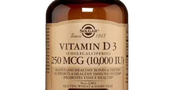 Vitamin D3 (Cholecalciferol) Solgar   100 Units main image 1