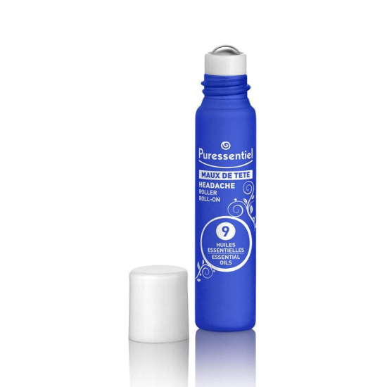 Puressentiel Headache Roll-On With 9 Essential Oils-5 ml