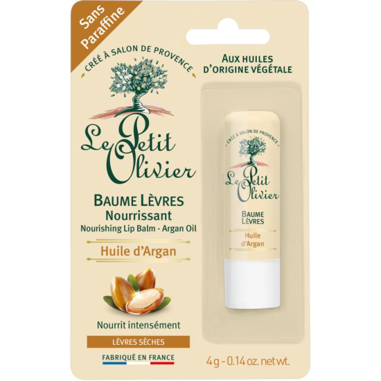 Le Petit Olivier Nourish Lip Balm Stick Argan Oil 4g