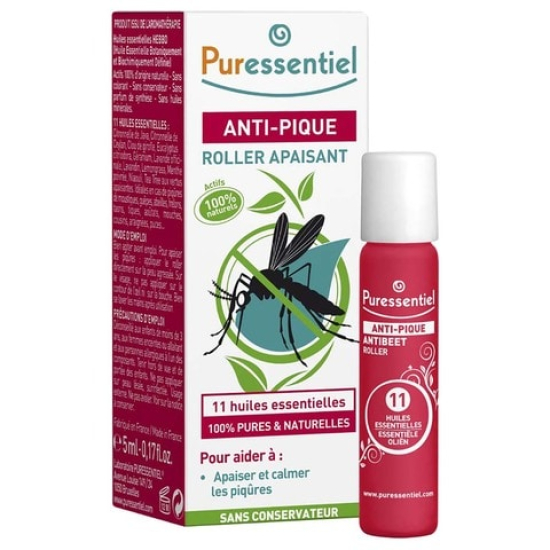 Puressentiel Anti-Sting Soothing Roller With 11 Essential Oils 5 ml