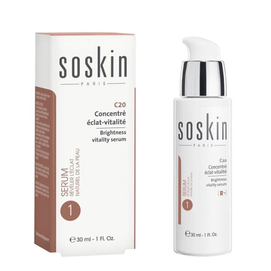 Soskin R+ C20 Brightness Vitality Serum 30 ml