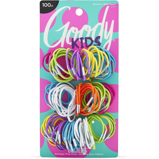 Goody Girls Classics Small Thin Metal Elastics 100 pcs