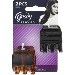 Goody Women's Classic 1/2 Claw Clip 2pcs Goody Women's Classic 1/2 Claw Clip 2pcs