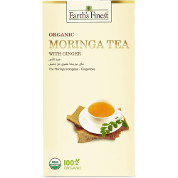 Earths Finest Organic Moringa Tea with Ginger 1.5g X 25 Tea Bags Earths Finest Organic Moringa Tea with Ginger 1.5g X 25 Tea Bags