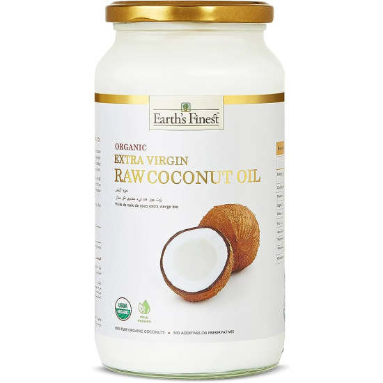 Earth's Finest Organic Extra Virgin Coconut Oil 950 ml