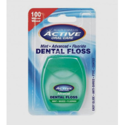 Beauty Formula Active Advanced Mint Waxed + Fluoride 100 m Floss Beauty Formula Active Advanced Mint Waxed + Fluoride 100 m Floss