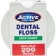 Beauty Formula Active Mint.Waxed 200M Dental Floss