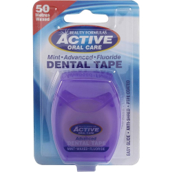 Beauty Formula Active Advanced Mint Waxed + Fluoride 100 m Floss Beauty Formula Active Advanced Mint Waxed + Fluoride 100 m Floss