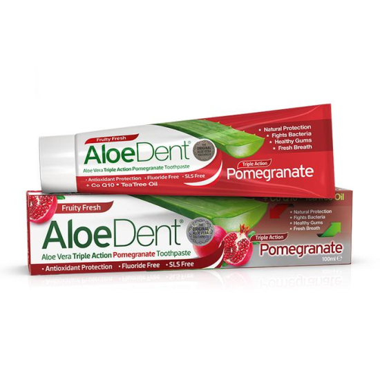 Aloe Dent Toothpaste Pomegranate Arabic 100 ml
