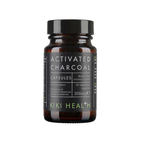 Kiki Health Activated Charcoal Capsules 50Caps