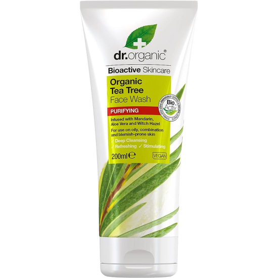 Dr.Organic Tea Tree Face Wash - 200Ml:672710