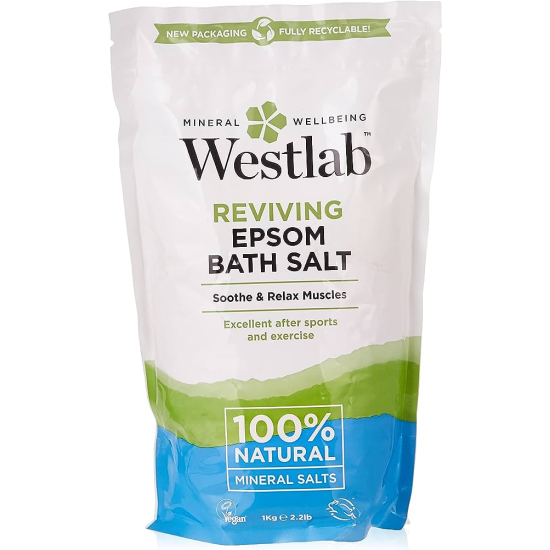 Westlab 100% Pure Reviving Epsom Salt 1 Kg