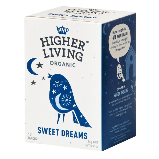 Higher Living Organic Sweet Dreams Tea Bags 15's