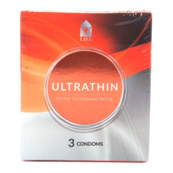 Life Ultrathin Condoms 12's Life Ultrathin Condoms 12's