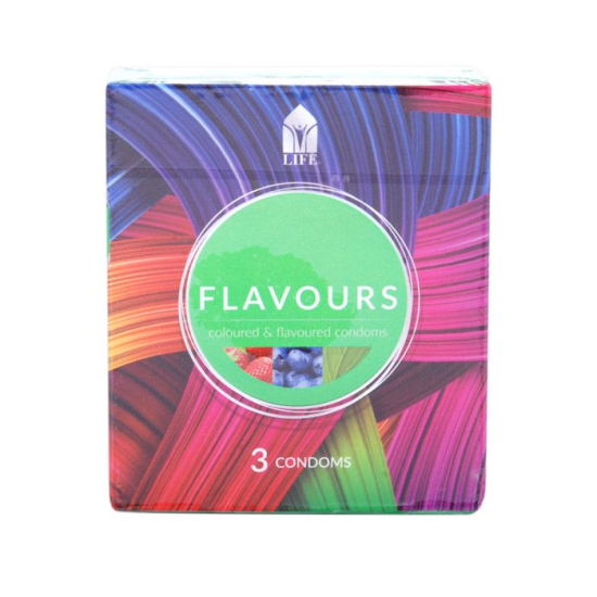 Life Flavours Condoms 3I? 1/2S X 12 :180097