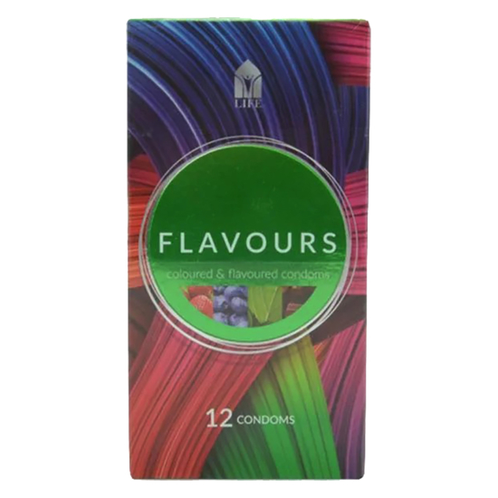 Life Flavours Condoms 12I? 1/2S X 5 :180240
