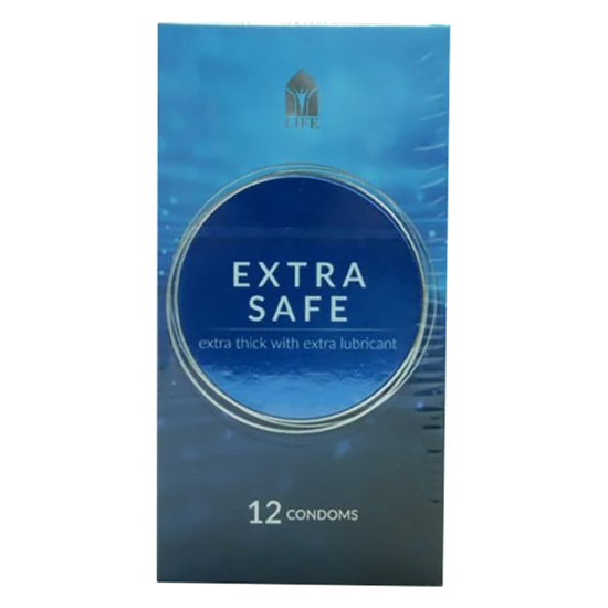 Life Extra Safe Condoms 12I? 1/2S X 5 :180271
