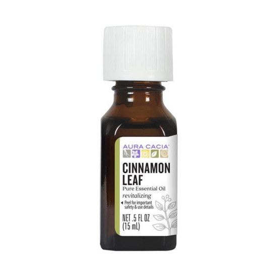 Aura Cacia Cinnamon Leaf Essential Oil 15 ml