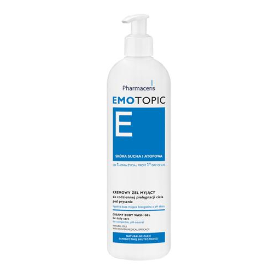 Pharmaceris E EmoTopic Creamy Body Shower Gel For Daily Care 400 ml
