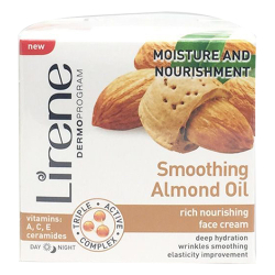 Lirene Almond Oil Smoothing & Nourishing Cream 50 ml Lirene Almond Oil Smoothing & Nourishing Cream 50 ml