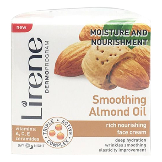 Lirene Almond Oil Smoothing & Nourishing Cream 50 ml
